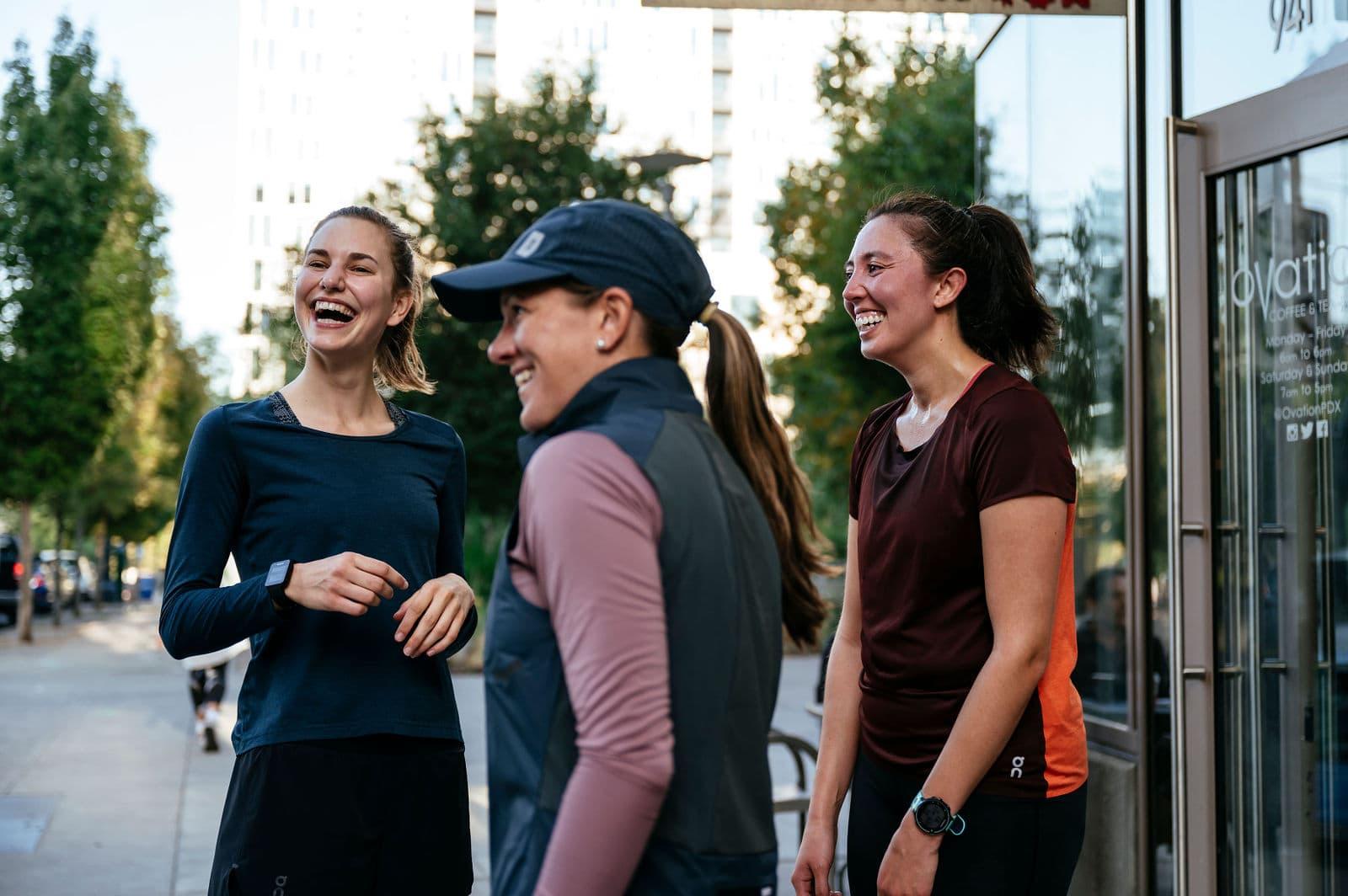 Group of girls smiling