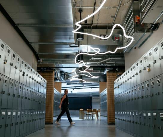 Office corridor