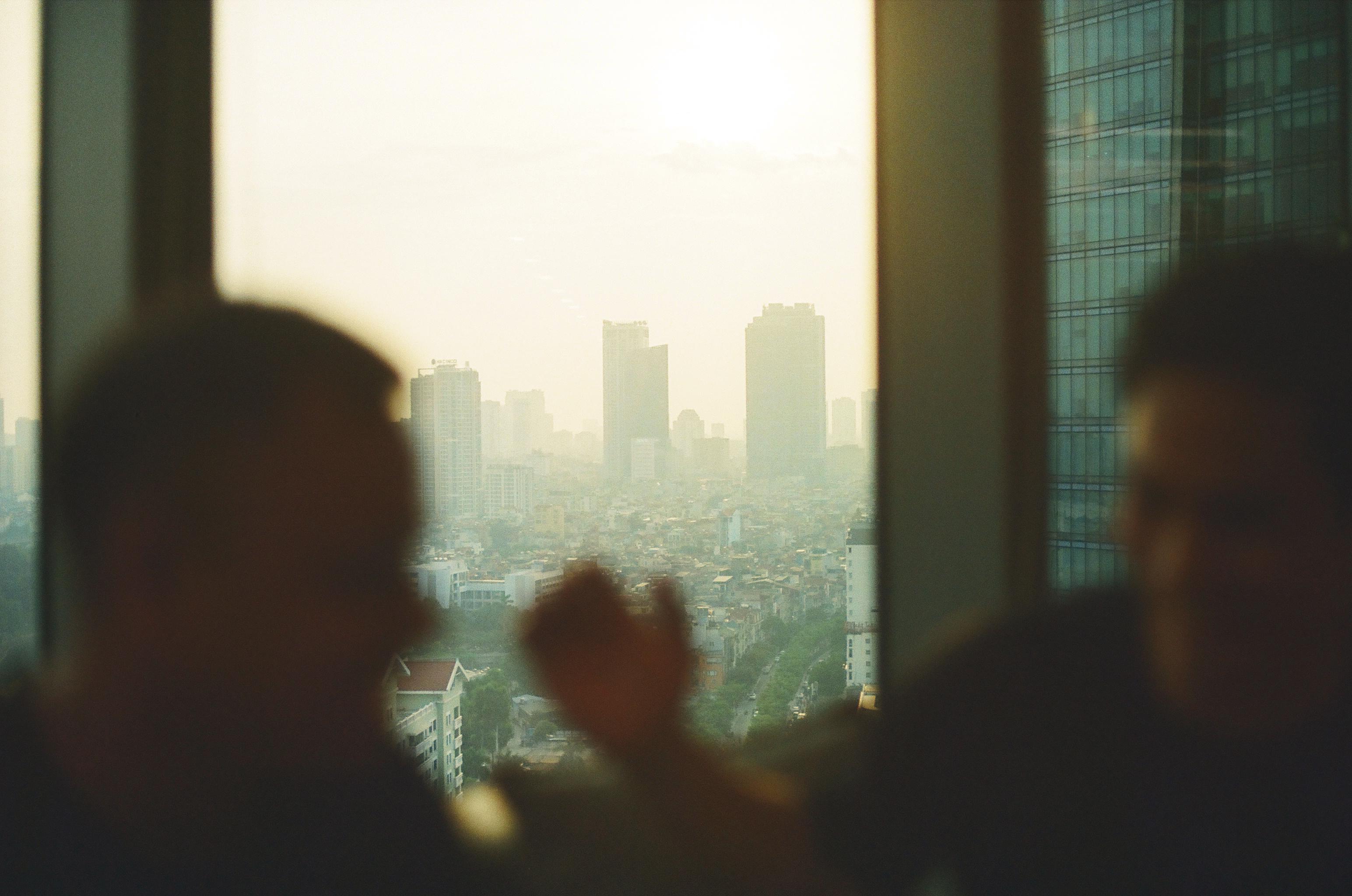 View of Hanoi cityscape