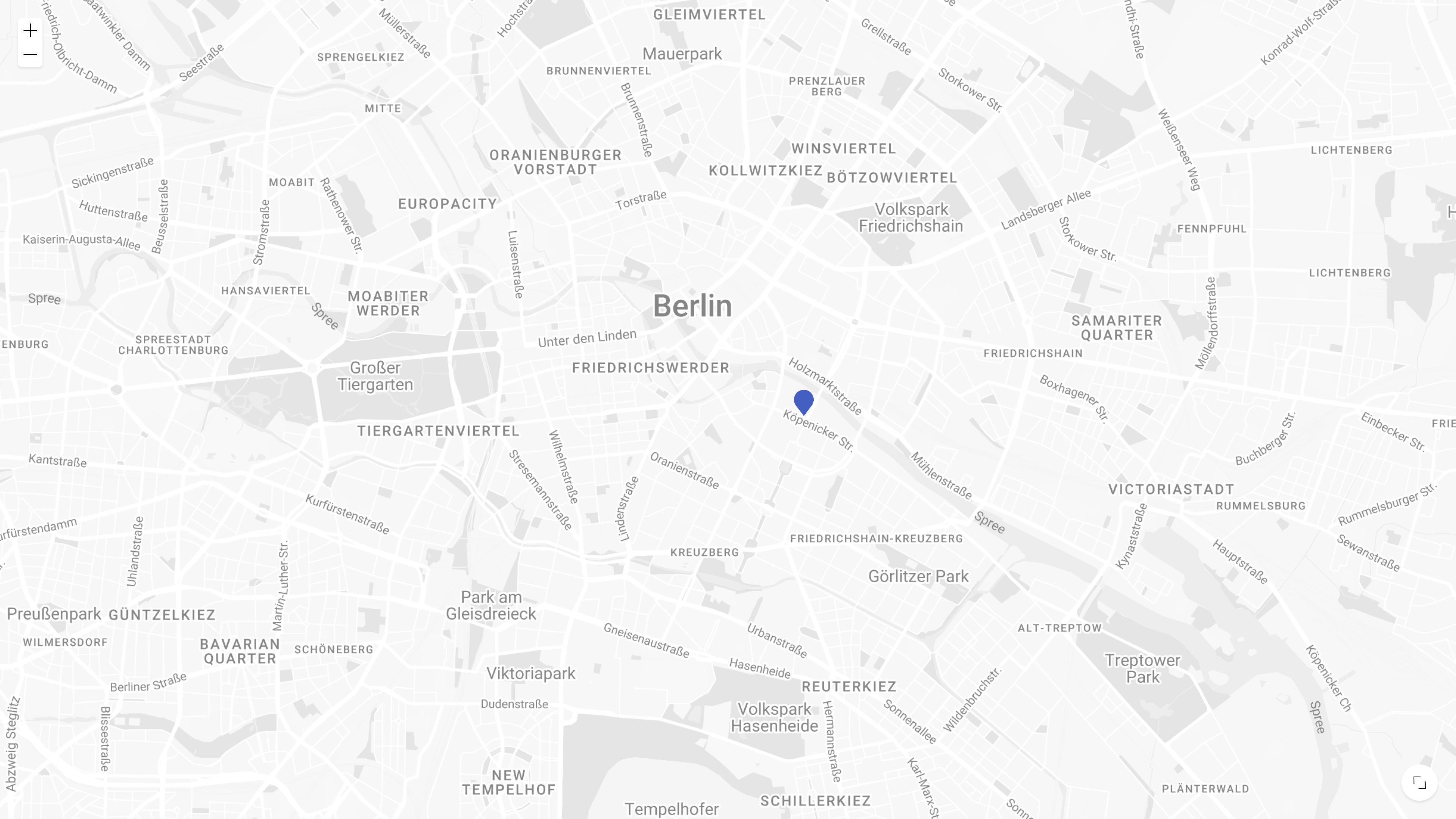 A map of Berlin
